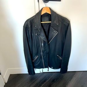 Men Allsaints Leather Jacket